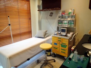 Complete medical center on the island